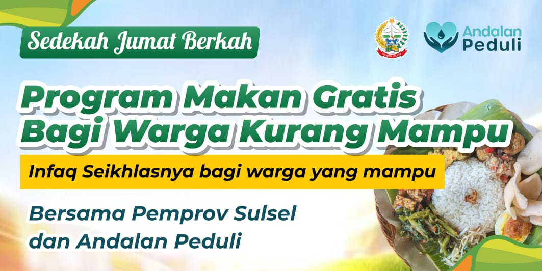 Program Sedekah jumat Andalan Peduli